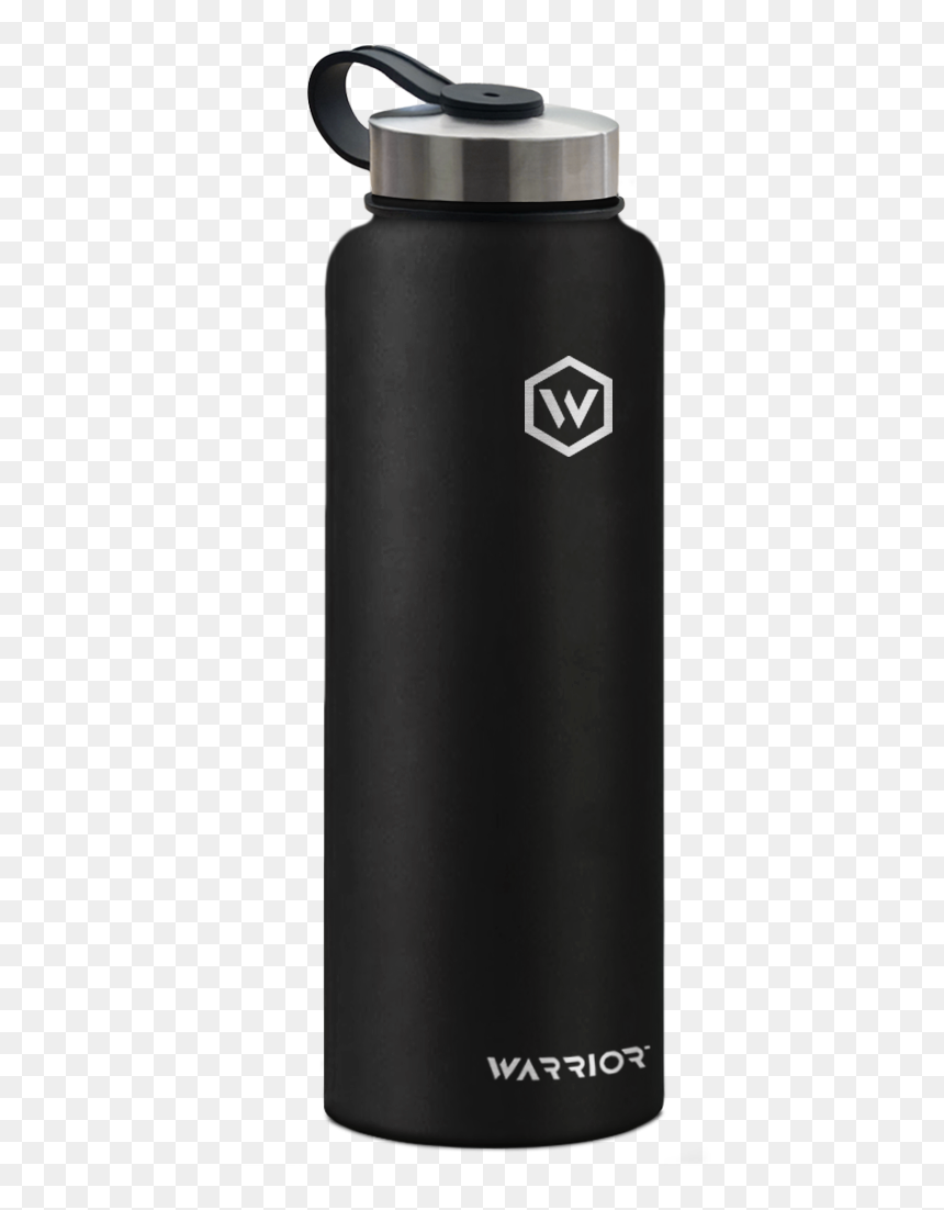 40 Oz Double-walled Stainless Steel Flask"
 Class= - Water Bottle, HD Png Download - 40 oz png