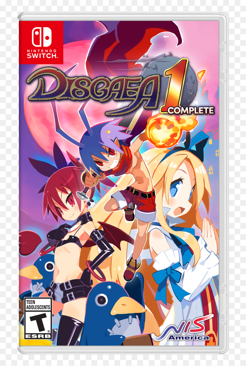Disgaea Nintendo Switch Game, HD Png Download - overlord anime png