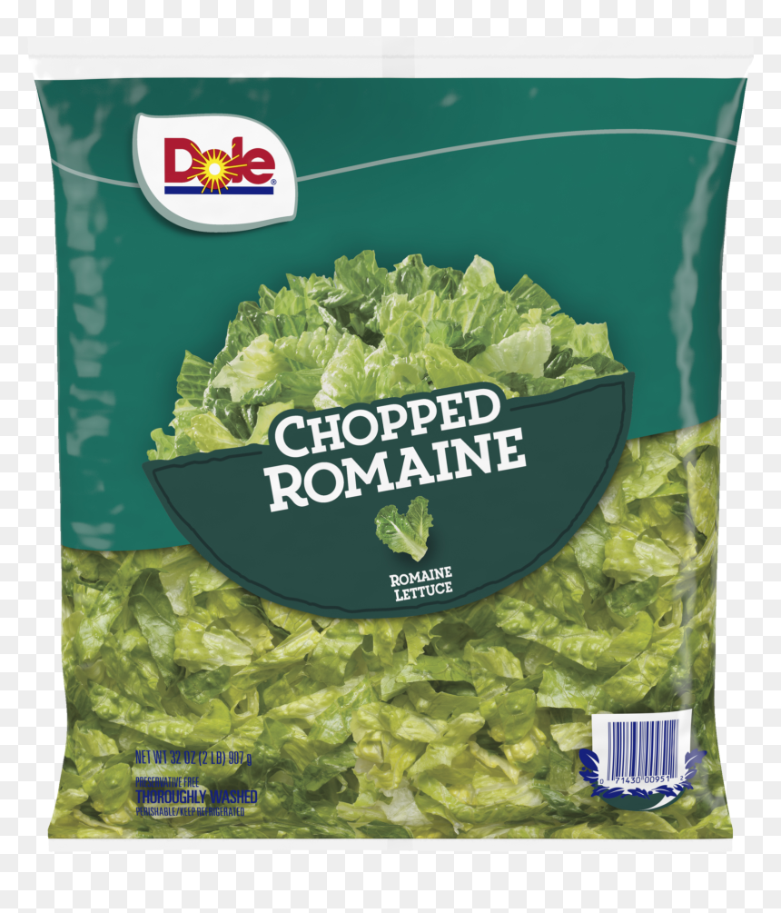 Dole Chopped Romaine Lettuce, HD Png Download - romaine lettuce png
