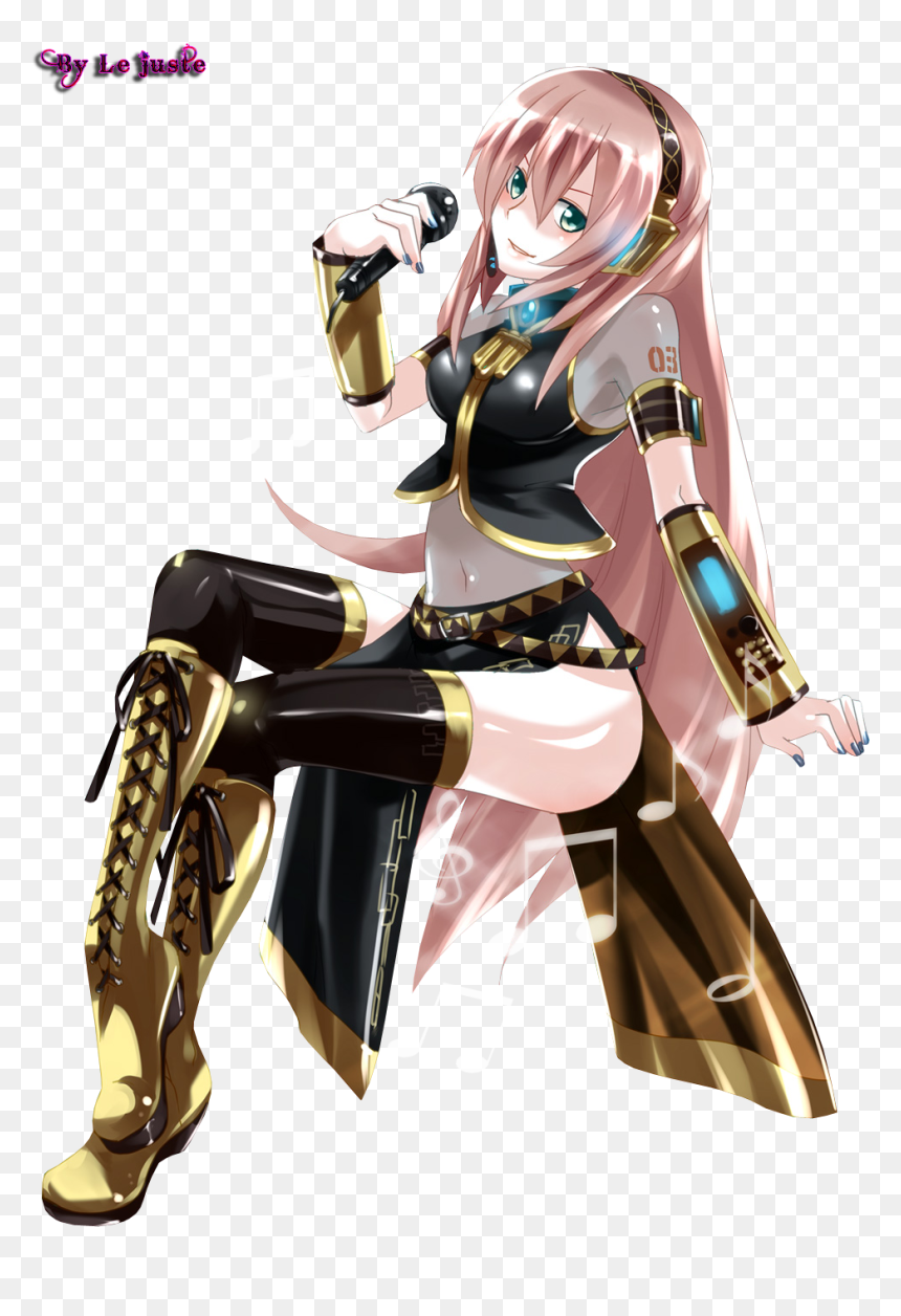 Hmpd2 Luka - Luka Vocaloid Transparent, HD Png Download - megurine luka png