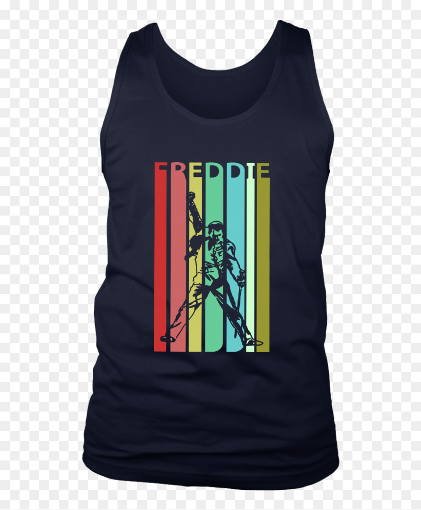 Retro Freddie Mercury Vintage Shirt Bohemian Shirts - T-shirt, HD Png Download - rami malek png