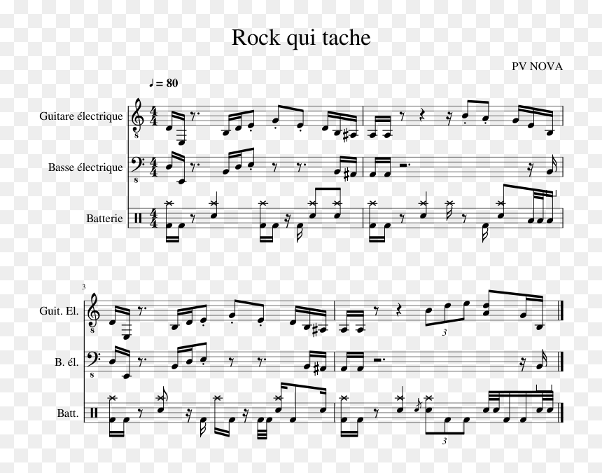 Sheet Music, HD Png Download - tache png
