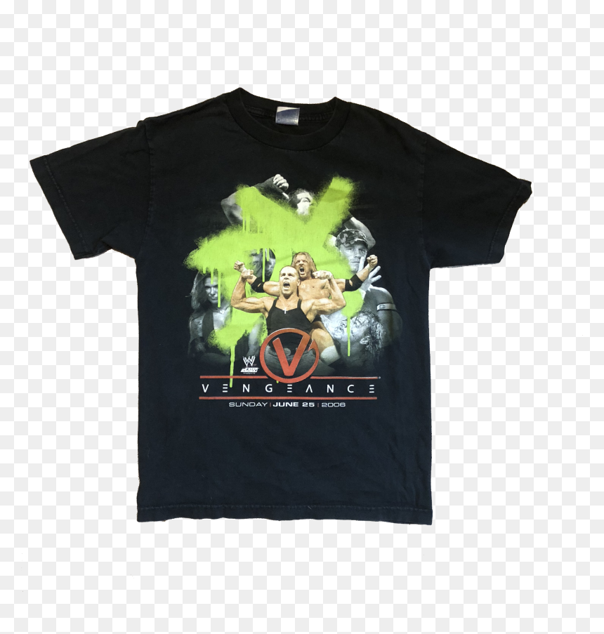 2006 Wwe Raw "vengeance Ppv - T-shirt, HD Png Download - wwe raw png