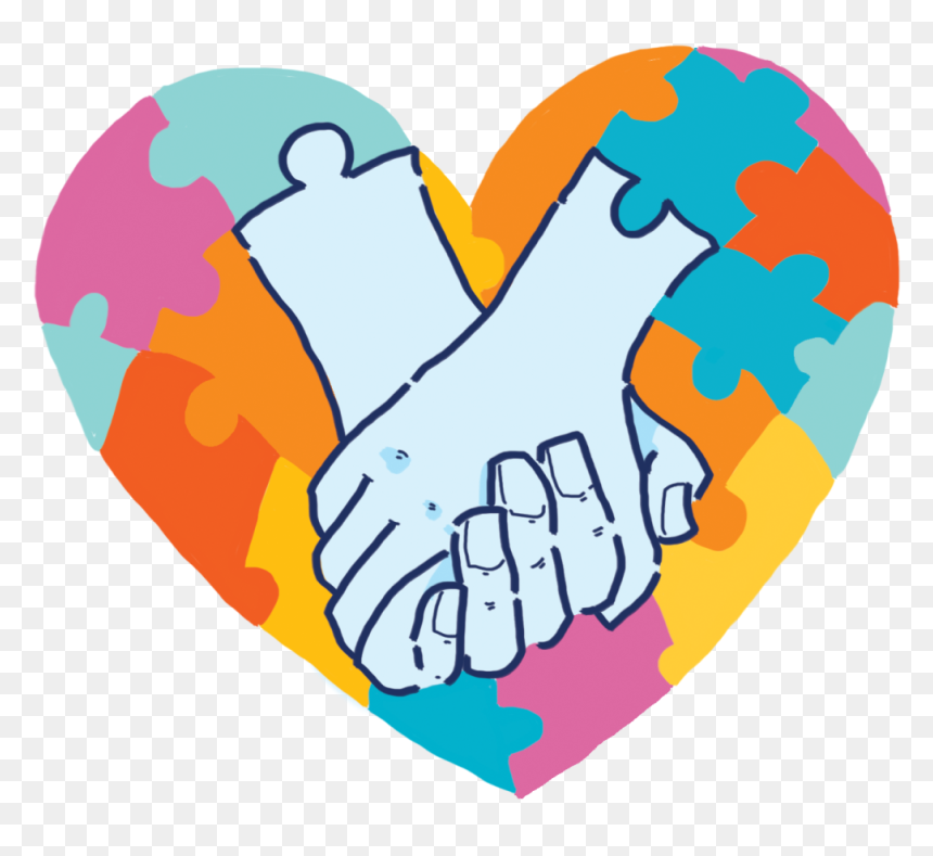 Photo"
 Class="img Responsive True Size - Heart, HD Png Download - autism heart png