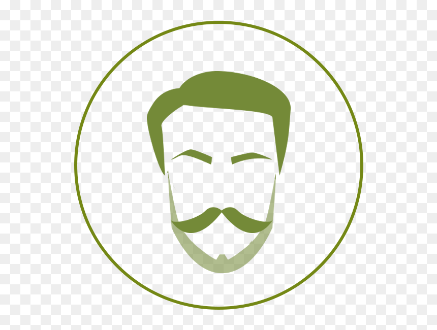 Beardstache It Works Well On Most Face Shapes But Requires, HD Png Download - tache png