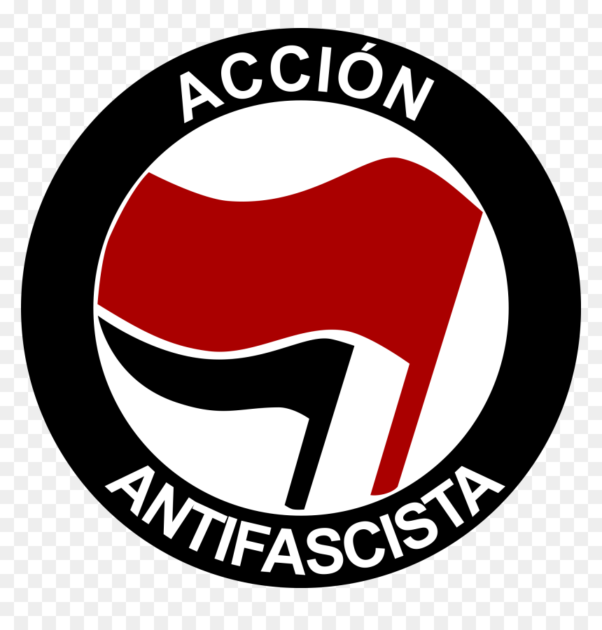 Accion Antifascista, HD Png Download - antifa logo png