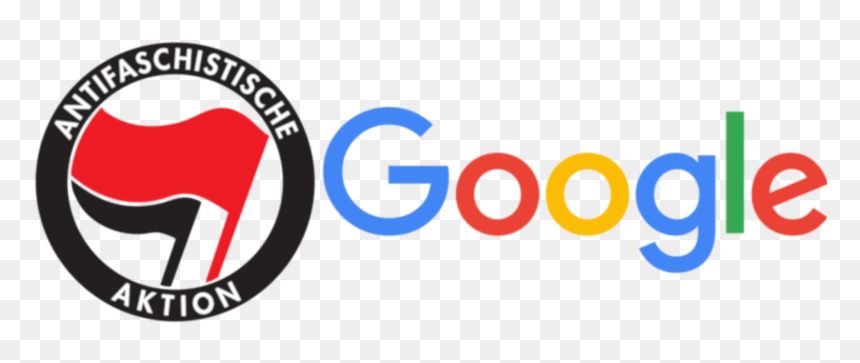 Google And Antifa Logos - Graphic Design, HD Png Download - antifa logo png