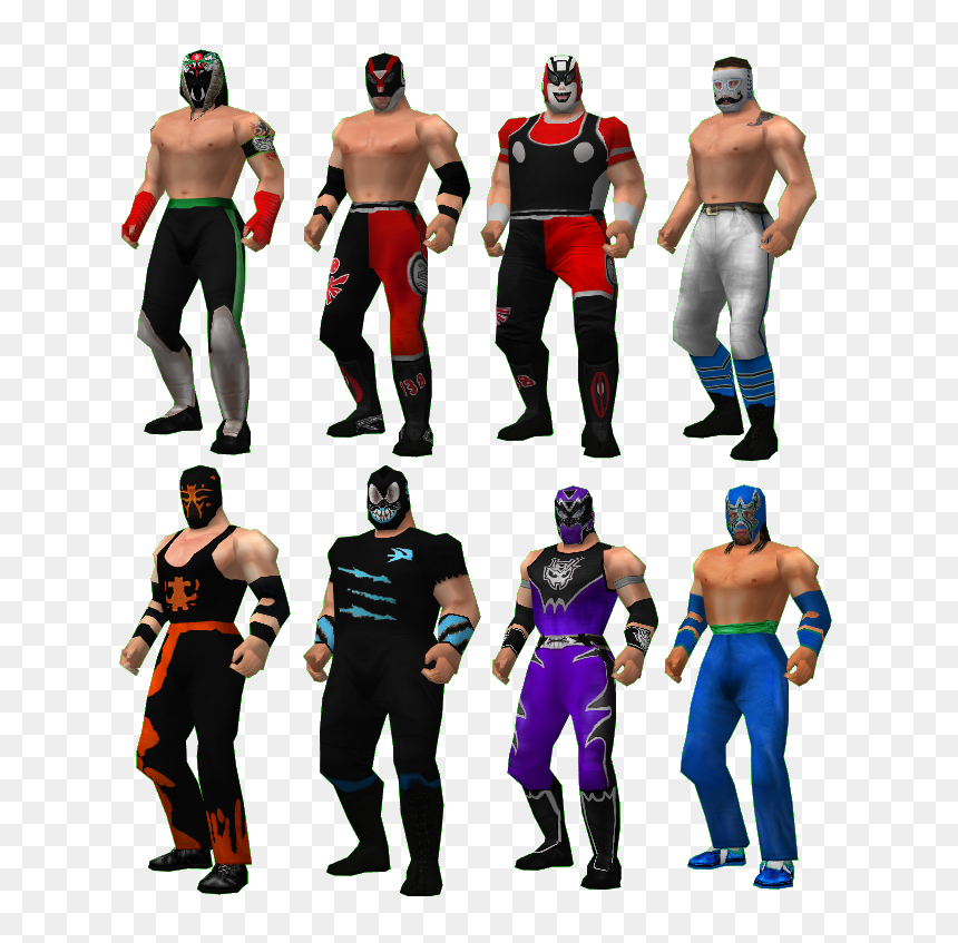 Barechested, HD Png Download - lucha underground png
