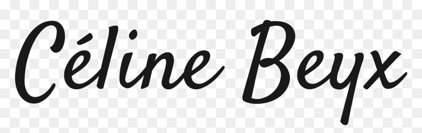 Céline Beyx - Calligraphy, HD Png Download - celine logo png