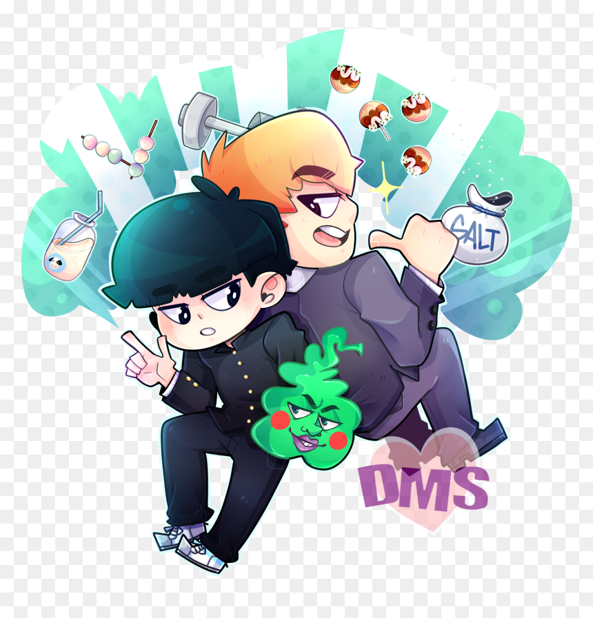 Cartoon, HD Png Download - mob psycho 100 png