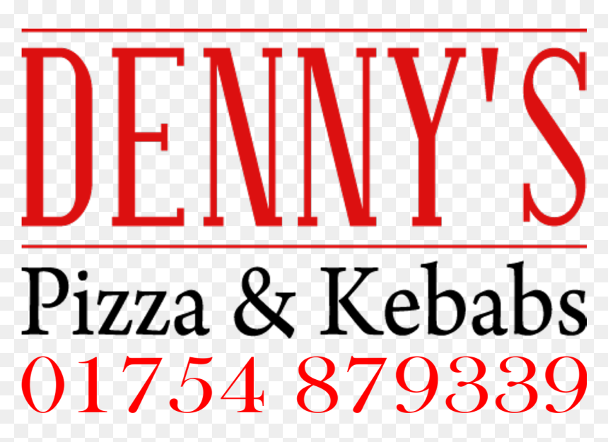 Denny"s Pizza & Kebabs - Go For 2 And 5, HD Png Download - dennys logo png