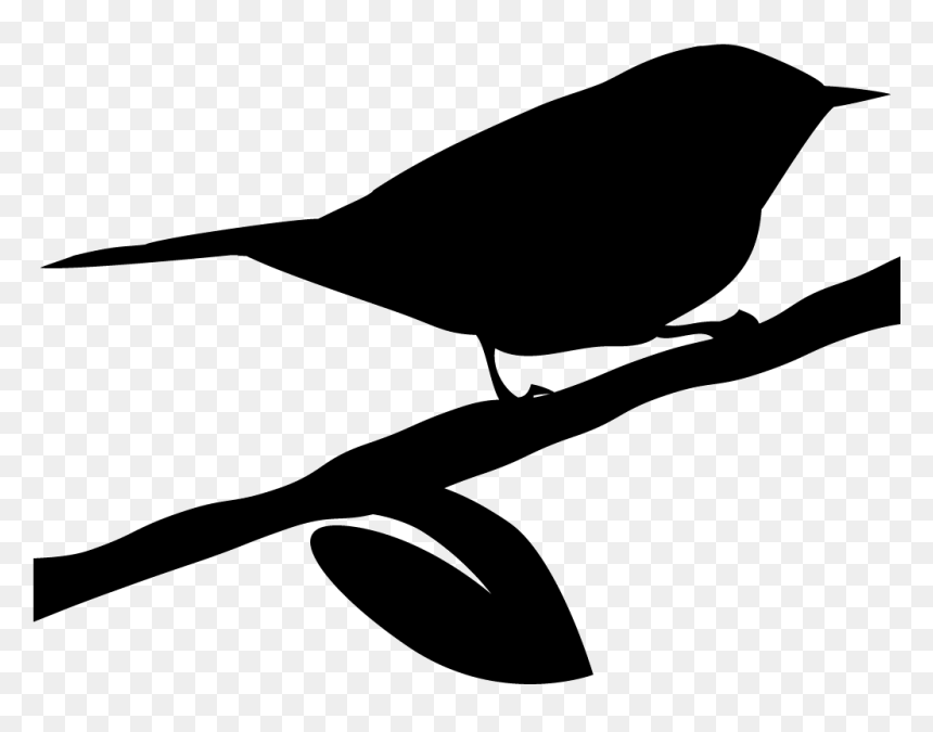 Magnolia Warbler Silhouette, HD Png Download - tennessee silhouette png