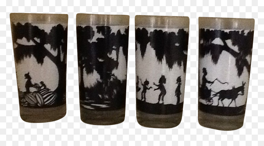 Pint Glass, HD Png Download - beer glass silhouette png