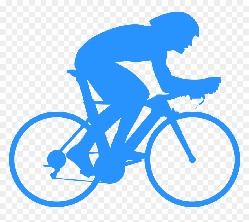 Trek Domane Al 2 2018, HD Png Download - biker silhouette png