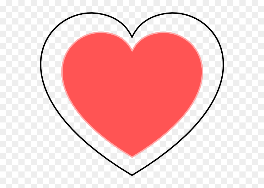 Transparent Red Heart Clipart Png - Heart, Png Download - red heart clipart png