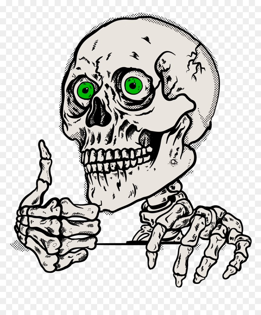 Logo - Skull, HD Png Download - the rock head png