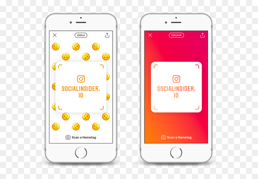 Instagram Nametag Feature - Instagram, HD Png Download - instragram png