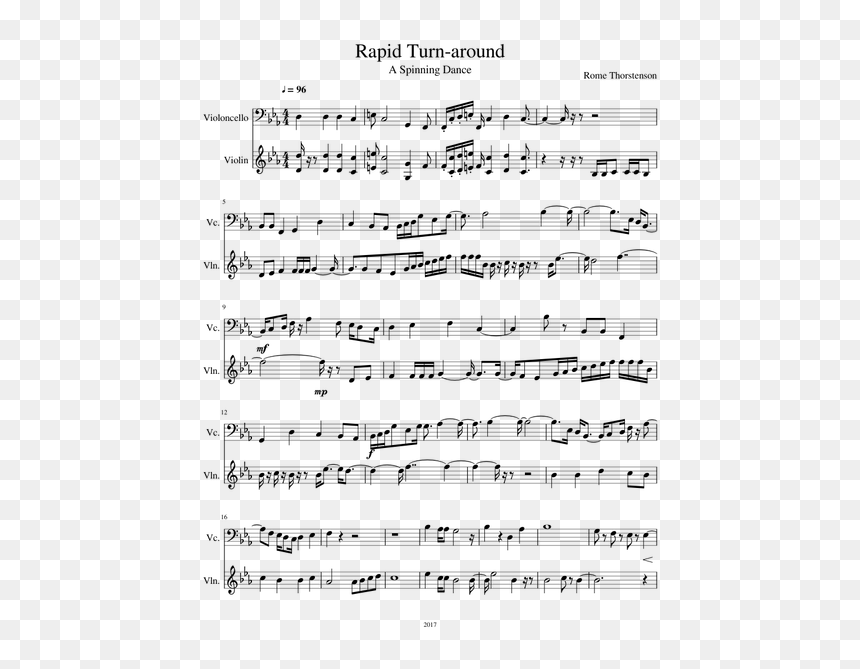 Viva La Vida Partitura Violin, HD Png Download - smoke clouds png