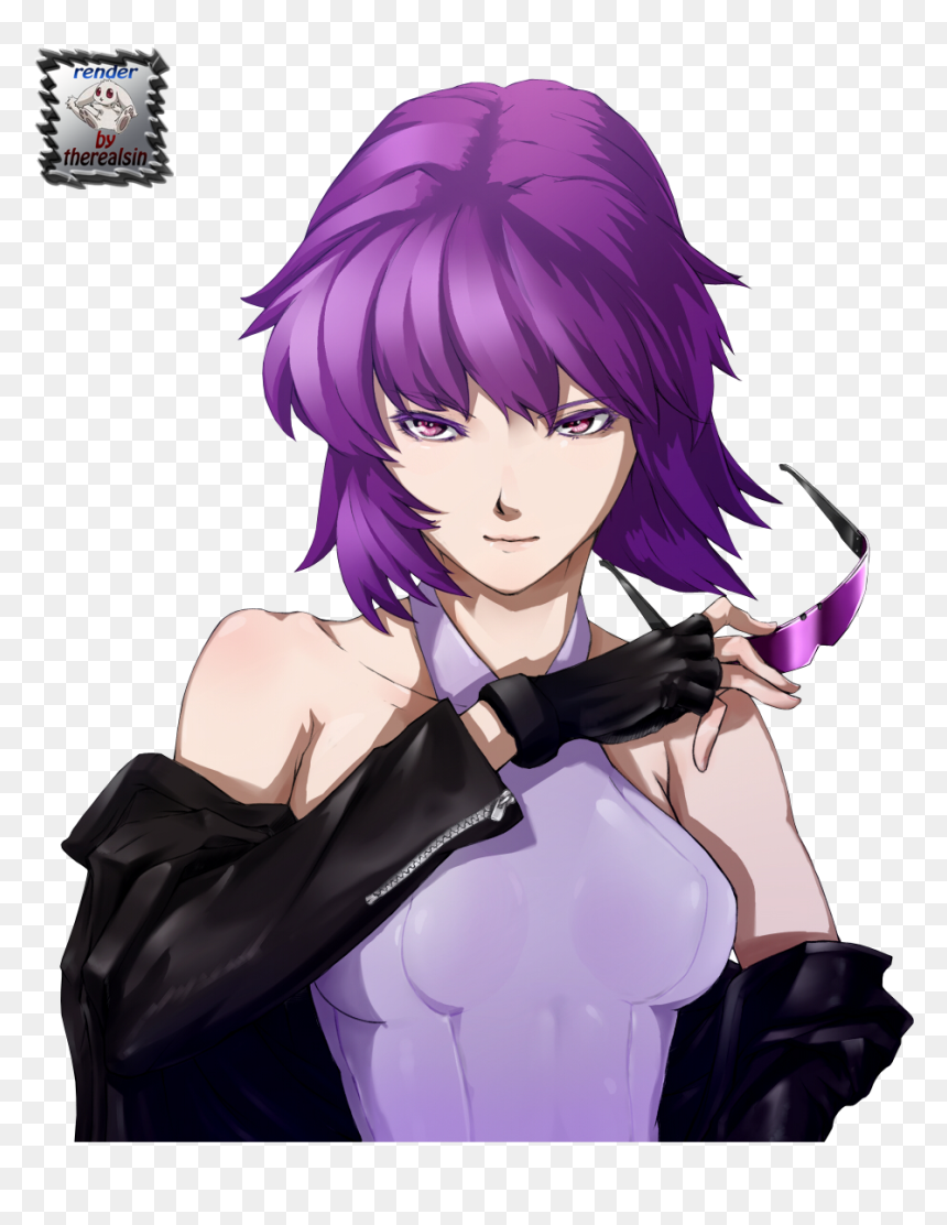 Ghost In The Shell Anime Motoko Kusanagi, HD Png Download - motoko kusanagi png