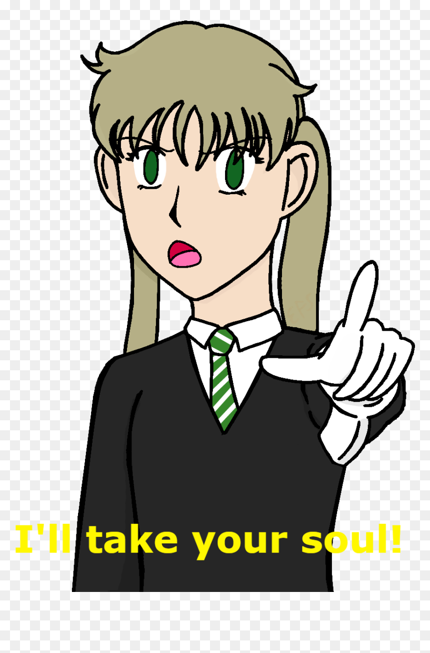 Tried To Draw Maka In The Sailor Moon/general 90′s - Cartoon, HD Png Download - mr moseby png