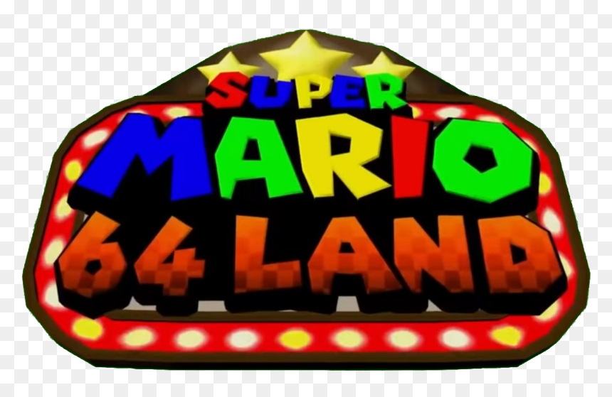 Super Mario 64 Hacks Wiki, HD Png Download - super mario sunshine logo png