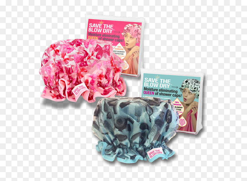 Save The Blow Dry Shower Cap, HD Png Download - shower cap png