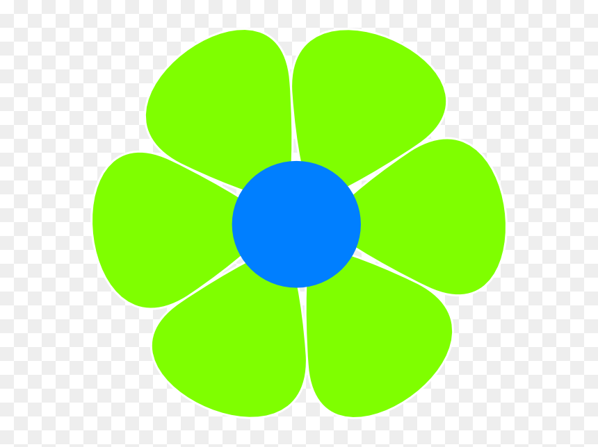 Pink Flower Clipart Flower Power - Flower Power Clipart, HD Png Download - green flower crown png