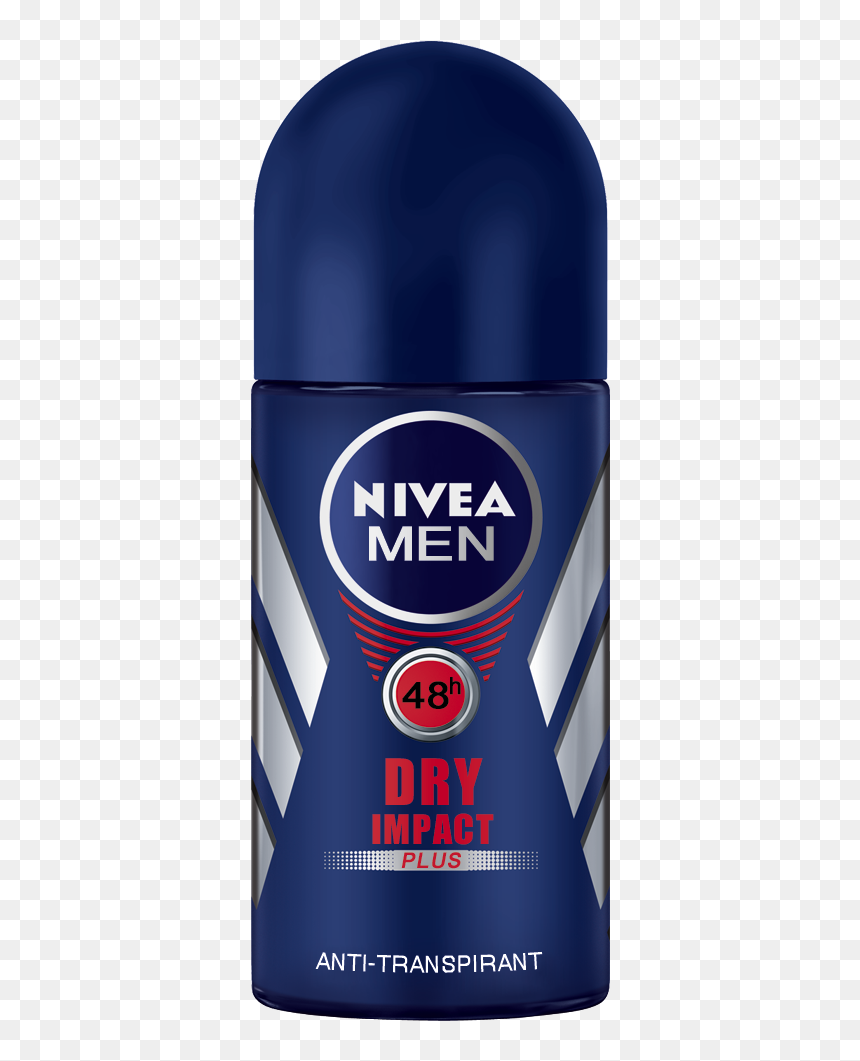 Deodorant Png - Nivea Roll On Dry Impact, Transparent Png - deodorant png