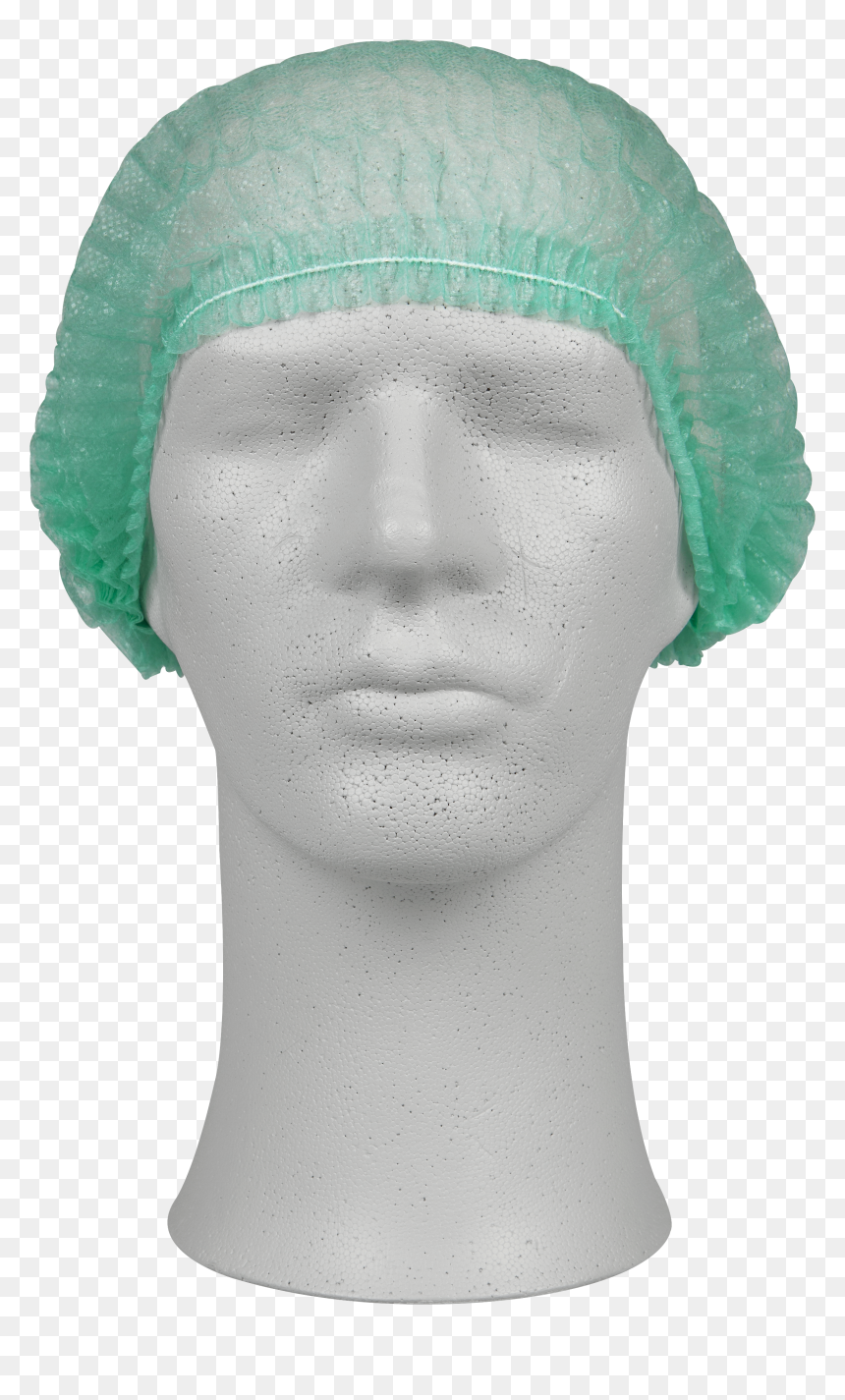Transparent Shower Cap Png - Green Hair Net Transparent, Png Download - shower cap png