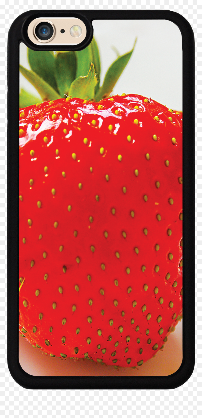 Strawberry Case - Strawberry, HD Png Download - strawberry emoji png