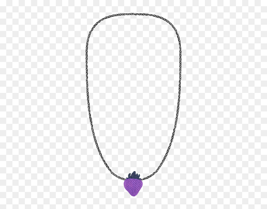 Necklace, HD Png Download - strawberry emoji png