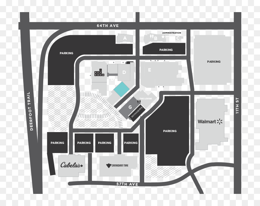 Old Navy Map - Deerfoot City Tim Hortons, HD Png Download - old navy png