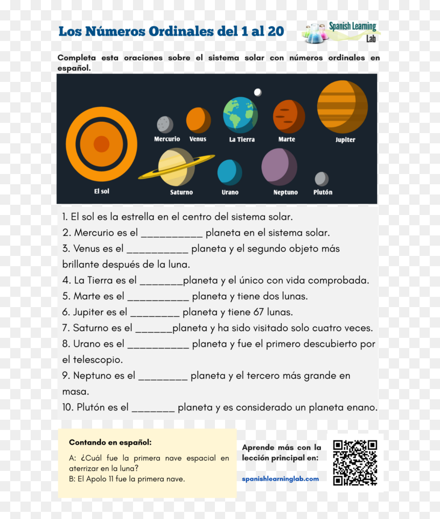 Numeros Ordinales Del Sistema Solar, HD Png Download - nave espacial png