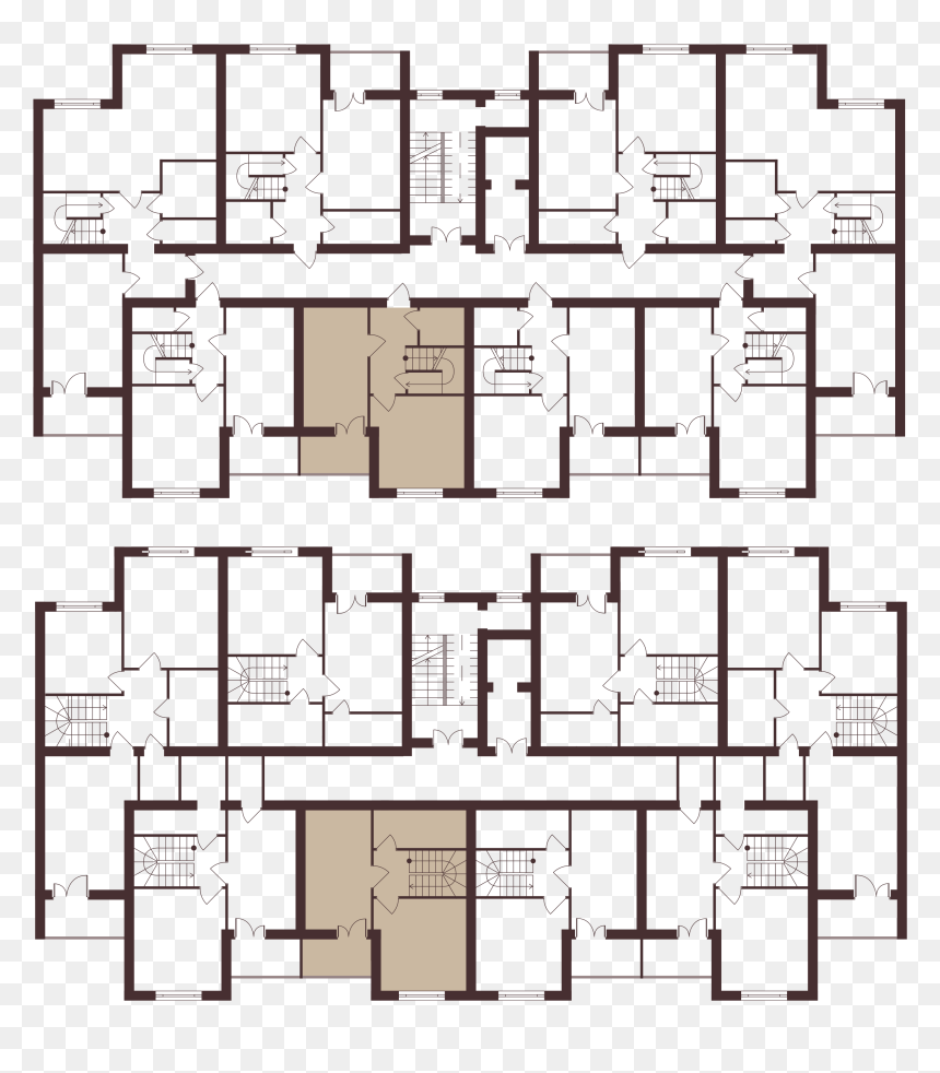 Architecture, HD Png Download - shrub png plan