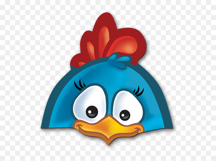 Máscara Da Galinha Pintadinha, HD Png Download - galinha pintadinha png