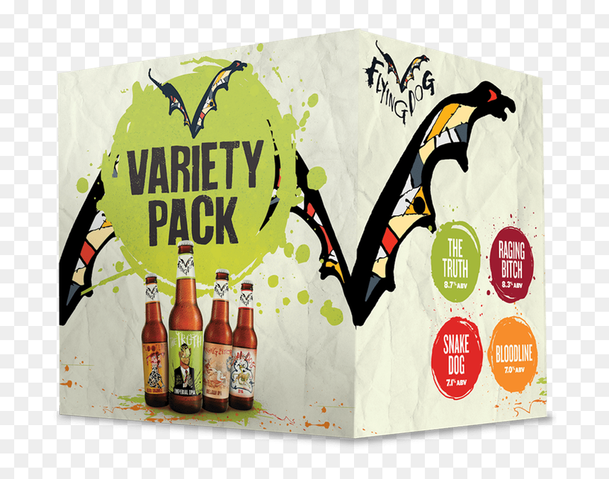 Flying Dog Variety Pack, HD Png Download - flying dog logo png