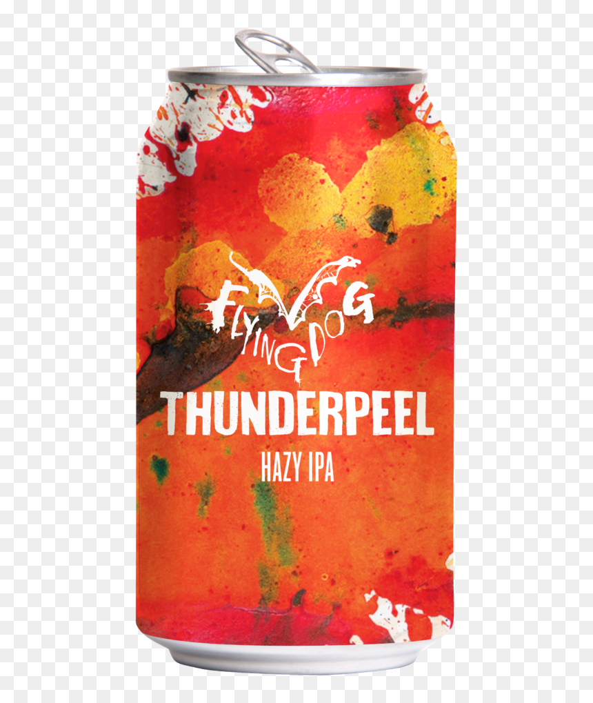 Thunderpeel 12oz Can - Flying Dog Thunderpeel Hazy Ipa, HD Png Download - flying dog logo png