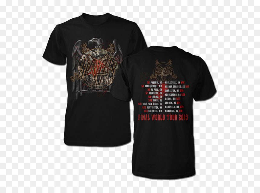 Eagle Collage 2019 Tour Tee - Slayer Concert T Shirt, HD Png Download - labor day sale png