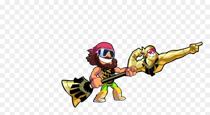 Brawlhalla Wwe - Randy Savage Brawlhalla, HD Png Download - brawlhalla characters png