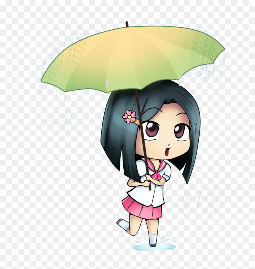 Japanese Particles Guide Wa - Cartoon, HD Png Download - japanese girl png