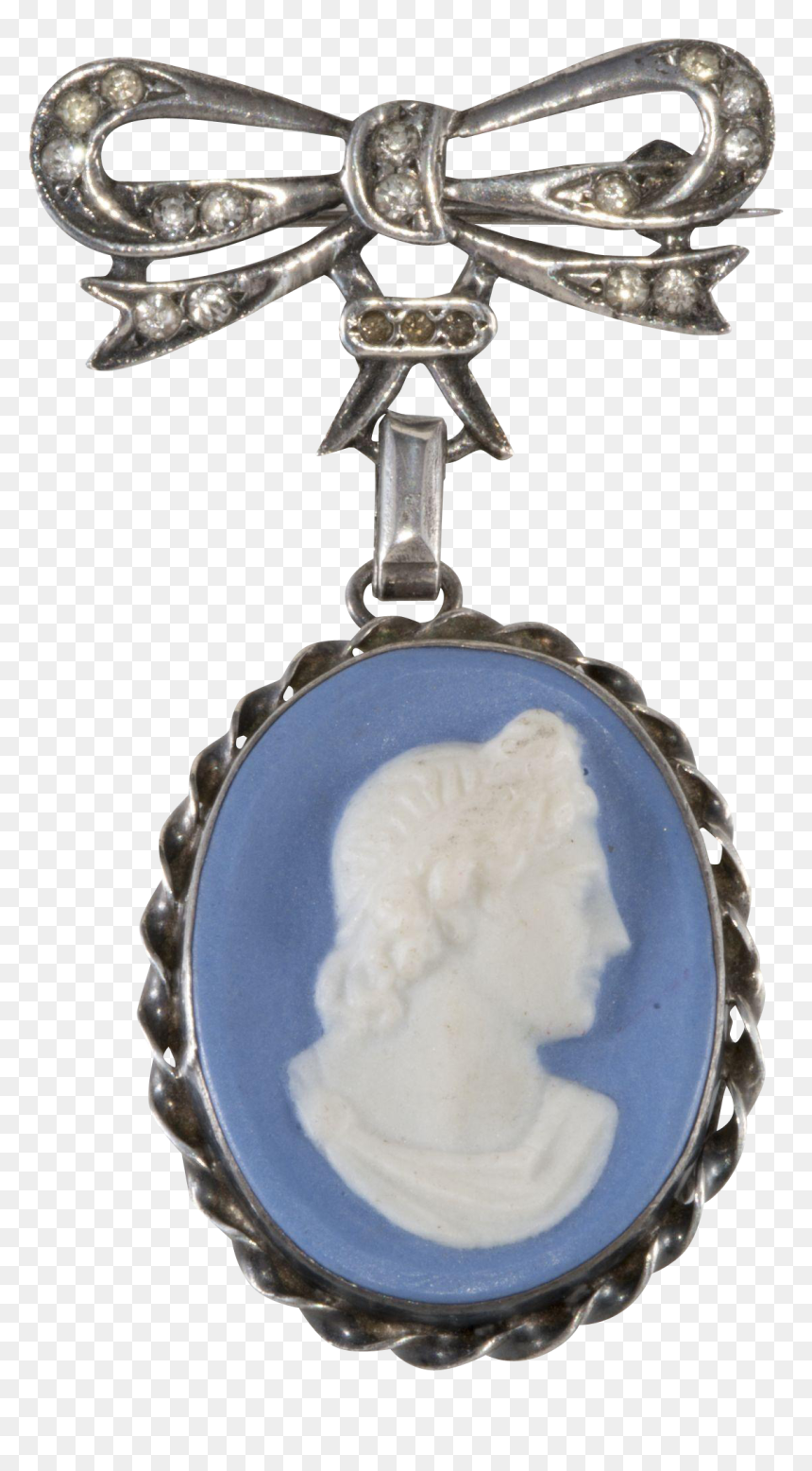 Locket, HD Png Download - silver bow png