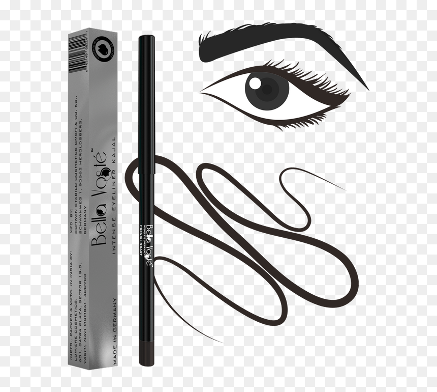 Bella Voste Intense Eyeliner Kajal - Bella Voste Black Onyx, HD Png Download - bella swan png