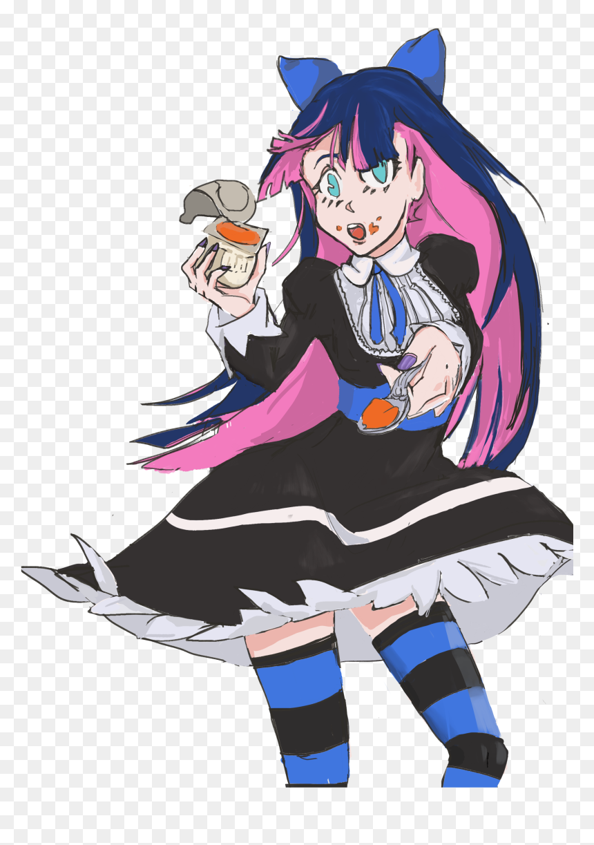 Anarchy Stocking Little Witch Academia Atyle - Cartoon, HD Png Download - stocking anarchy png