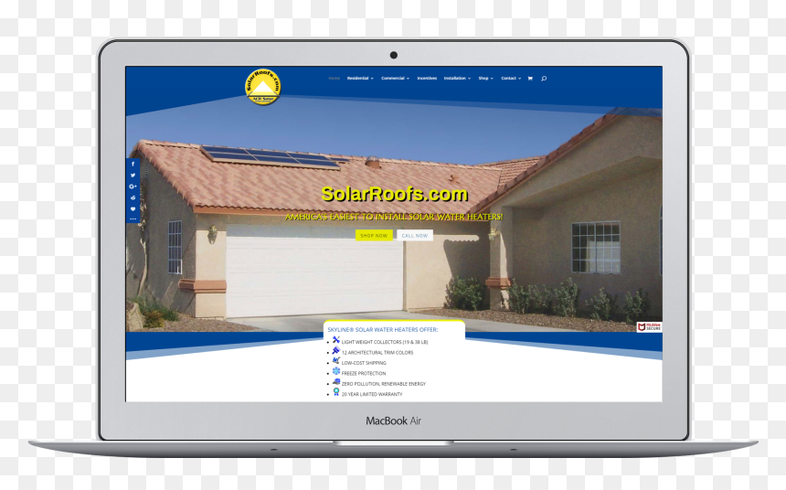 Modern And Elegant Mobile-friendly Website Designed - Computer Monitor, HD Png Download - blue frog png