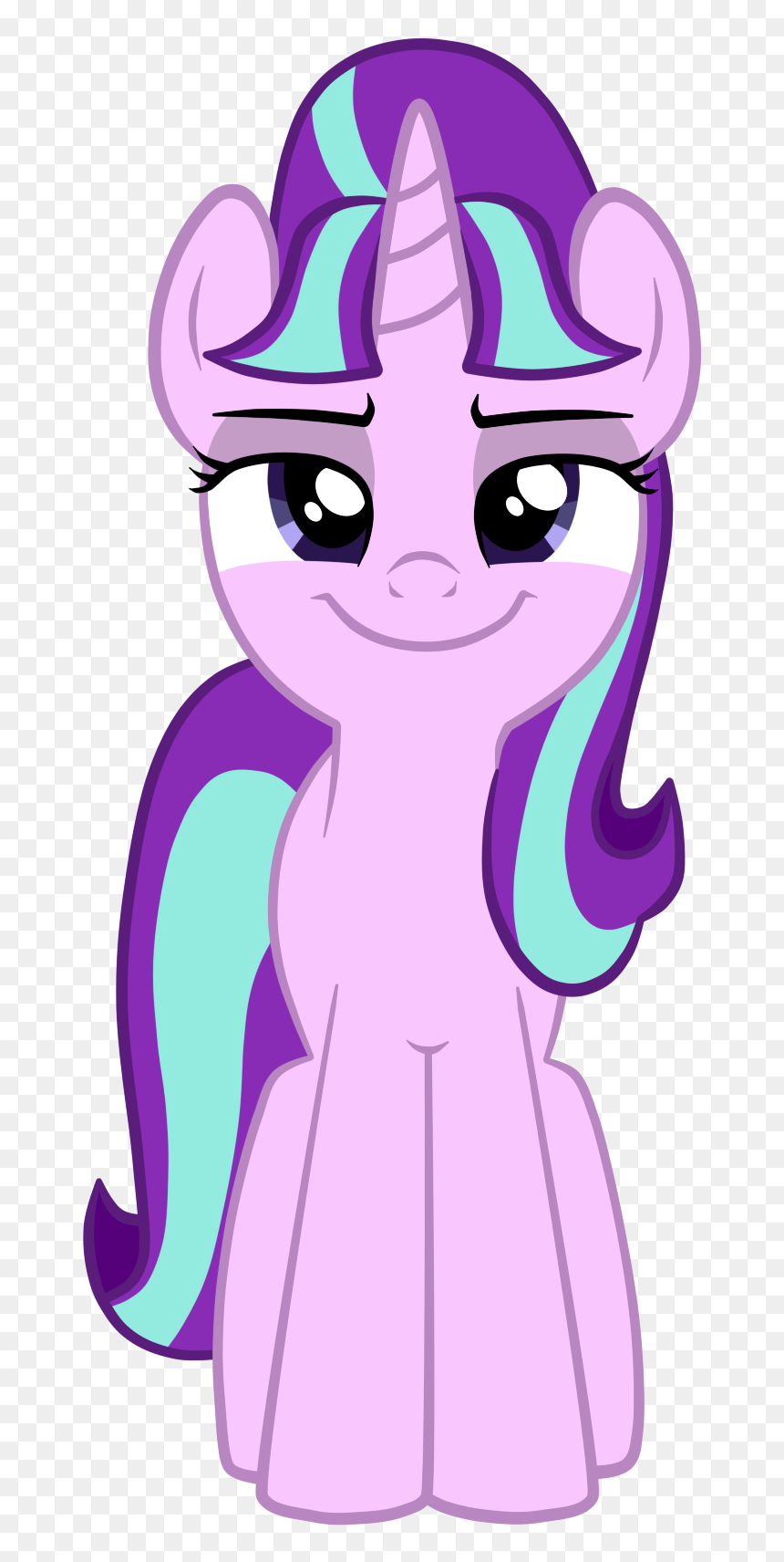 Avengers Alliance Fanfic Universe - Starlight Glimmer Front View, HD Png Download - starlight glimmer png