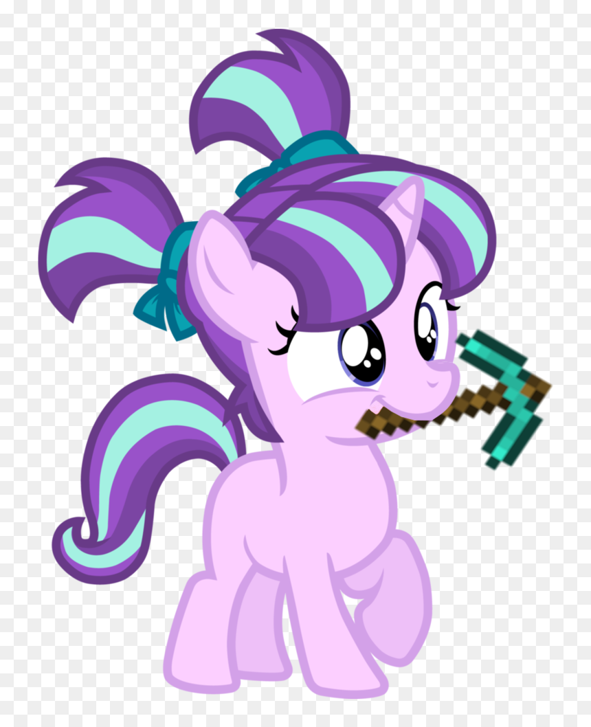 Monstie64, Cute, Diamond Pickaxe, Female, Filly, Gimp, - Starlight Glimmer Kawaii Filly, HD Png Download - starlight glimmer png