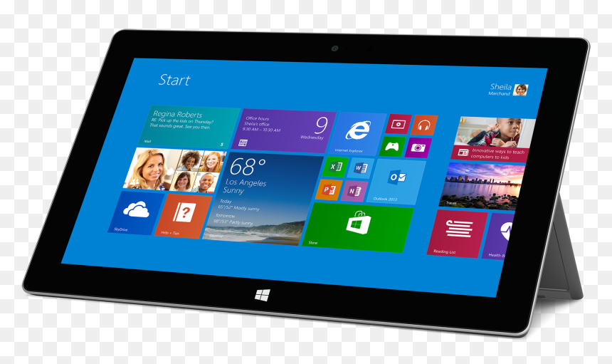 Microsoft Surface Pro 2, HD Png Download - thousand sunny png