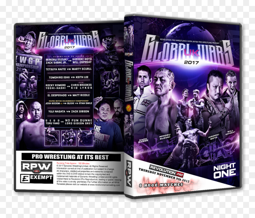 Revolution Pro Wrestling, HD Png Download - will ospreay png