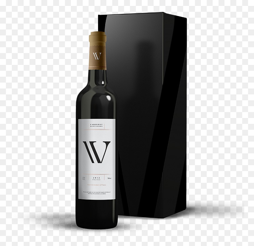 Wine, HD Png Download - guinness bottle png