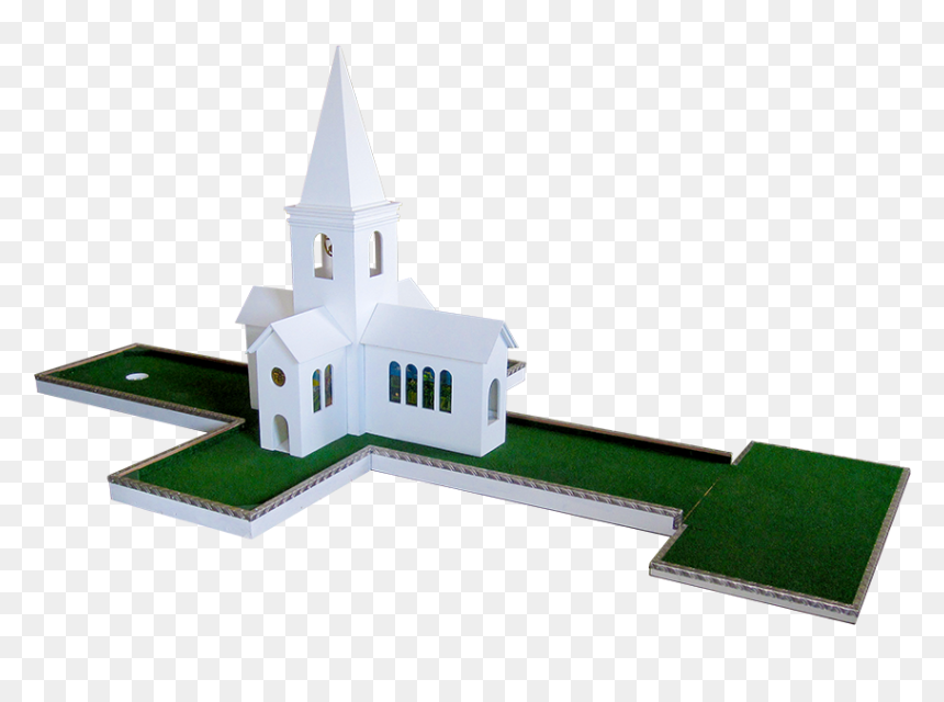 Wedding Entertainment Crazy Golf Church - Chapel, HD Png Download - golf hole png